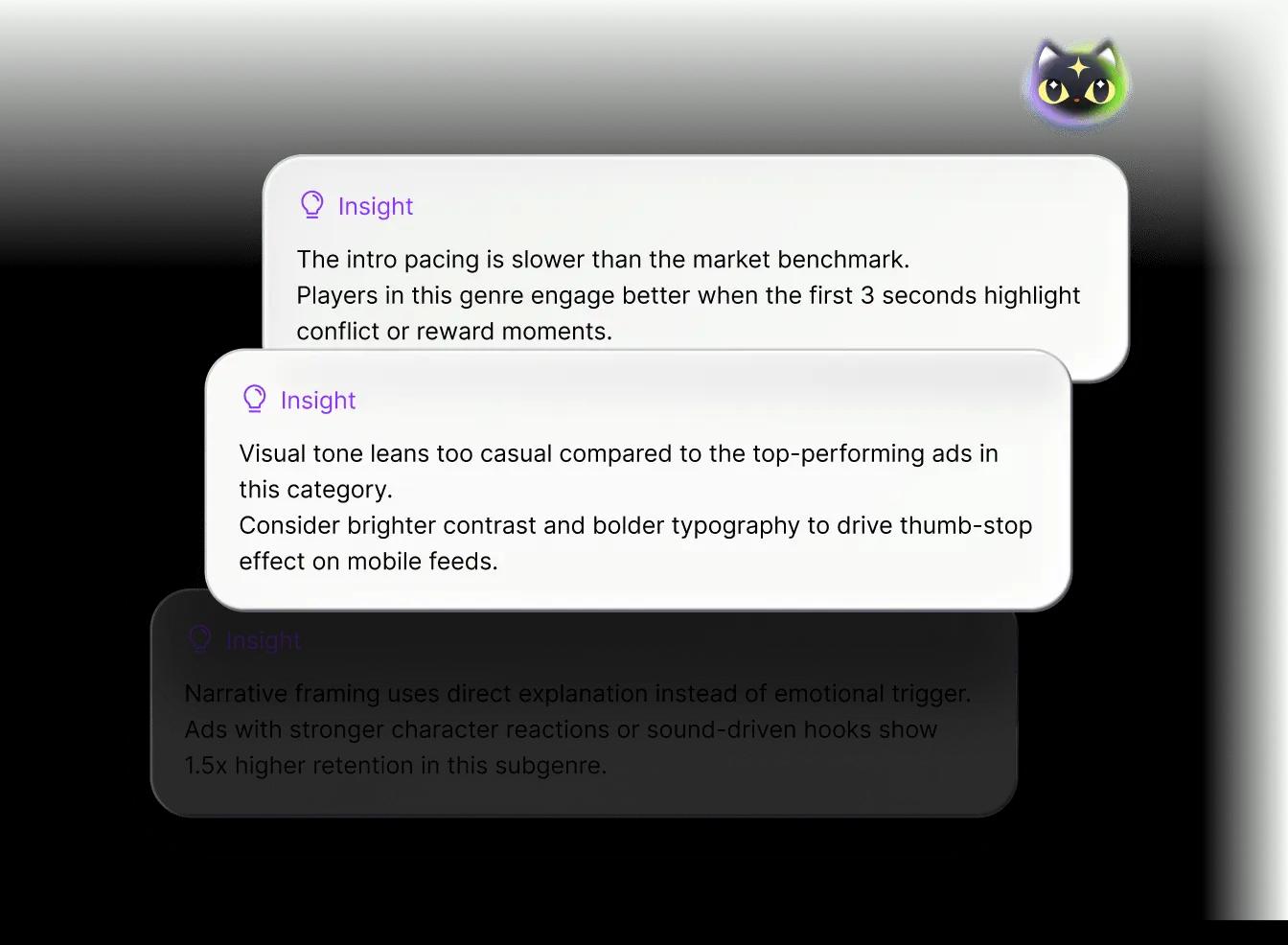 Easy digestible insights